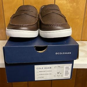New with box Nantucket loafer II cole Jan espresso bean leather size 9.5 men’s